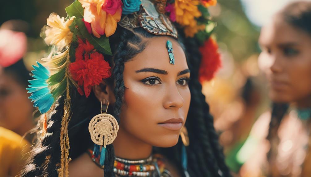 aztec people s varied hairstyles