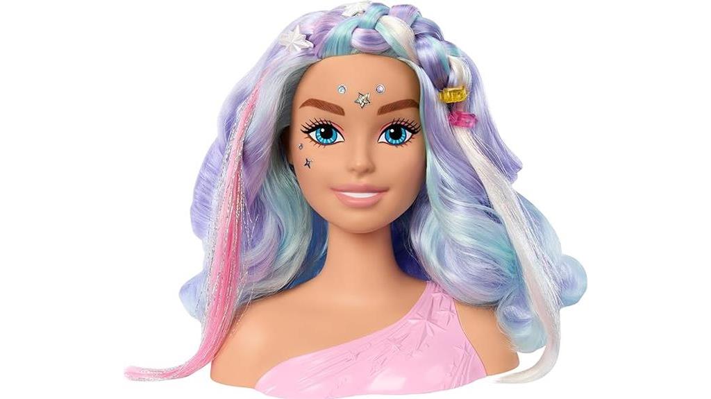barbie doll styling head