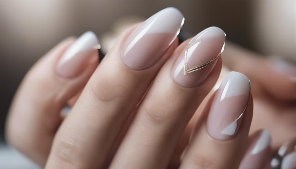 chic french manicure designs