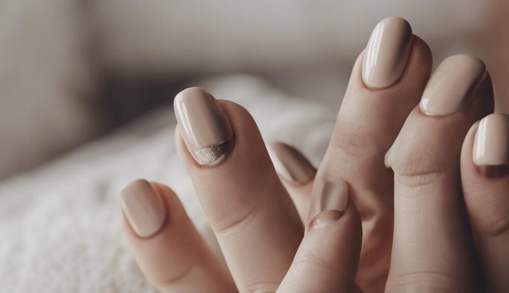 chic minimalist nail designs