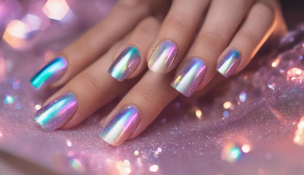 current nail trends showcased