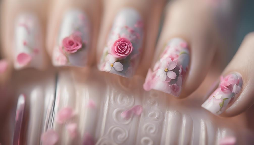 detailed floral pattern creation