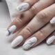 elegant white nail designs
