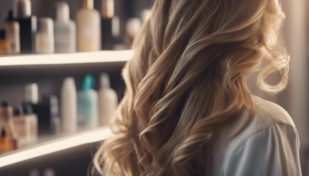 enhancing hair with products
