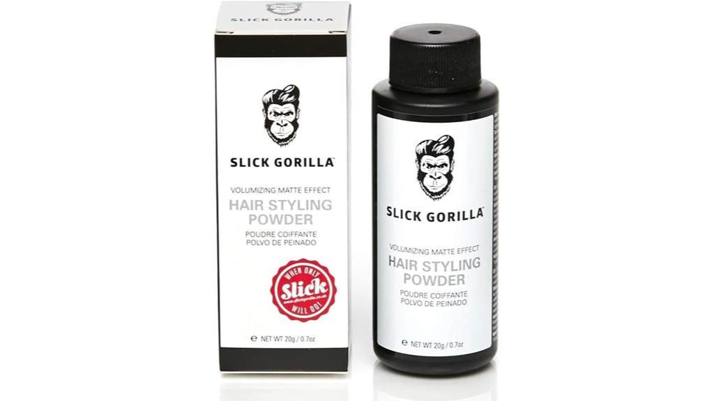 gorilla hair powder styling