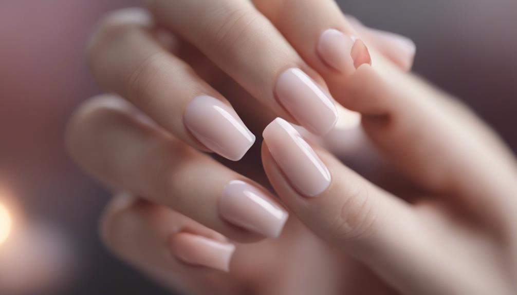graceful and dainty nails