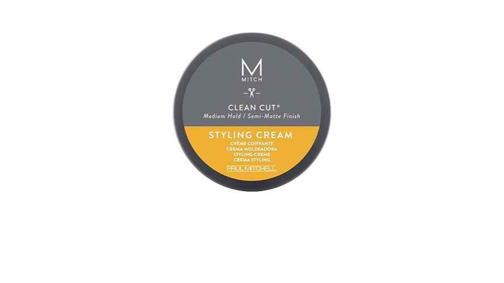hair styling cream product