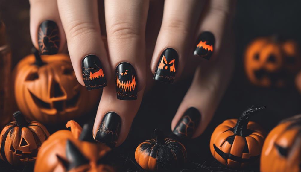 halloween nail art inspiration