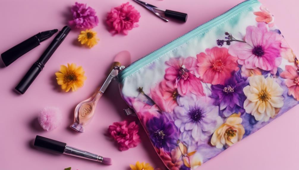handcrafted flower themed makeup kits