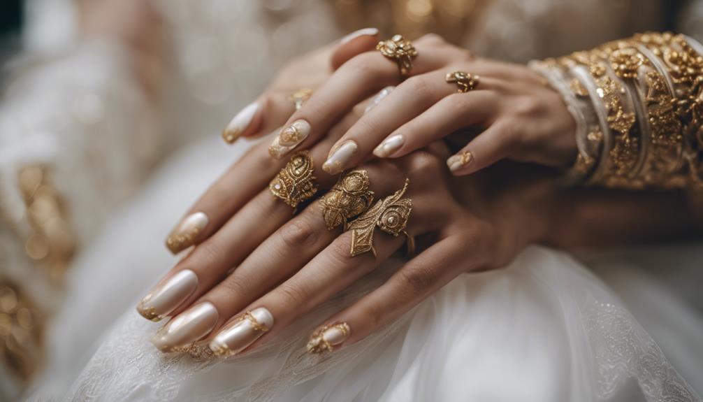 luxurious regal gold accents