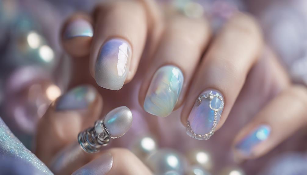 oyster themed nail art trend
