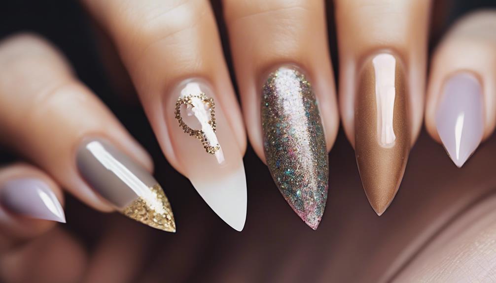 sharp pointed nail style