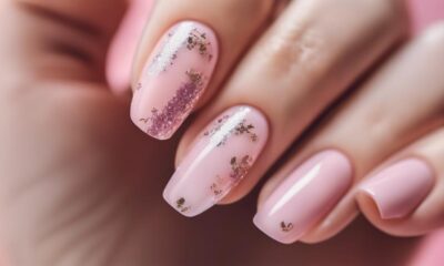 soft pink nail styles