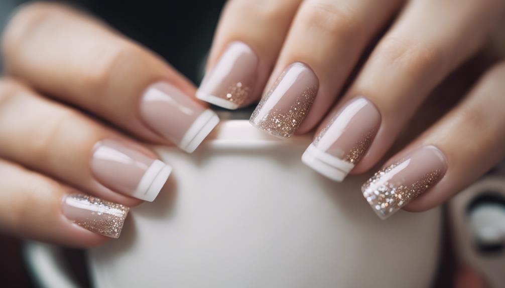 sophisticated french manicure tips