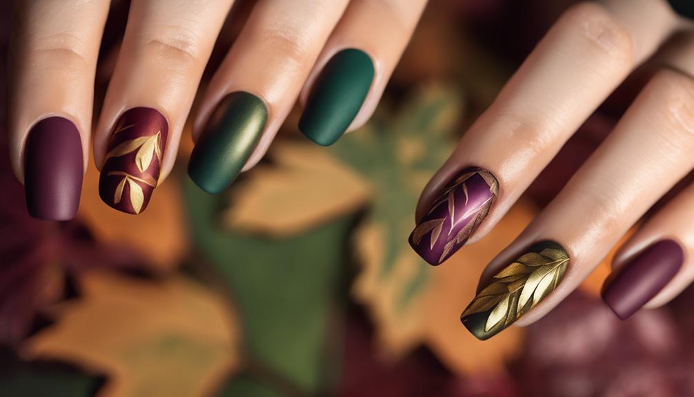 trending fall nail designs