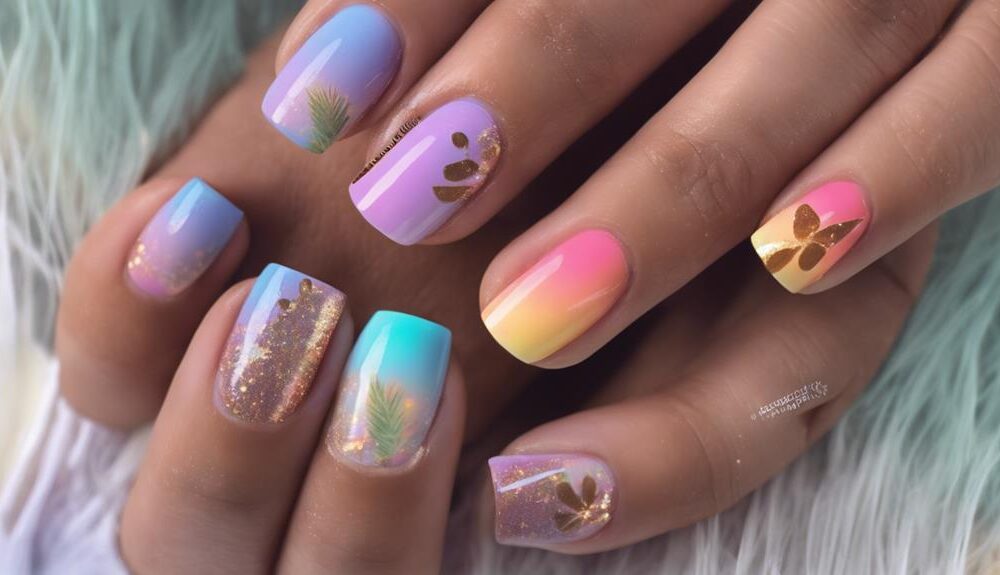 trendy summer nail designs