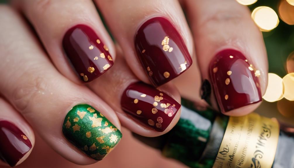 wine infused nails in style