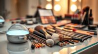 Reinigen Sie Make-up-Tools regelmäßig