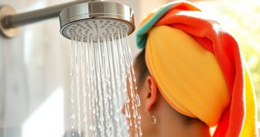 sichere Duschroutine