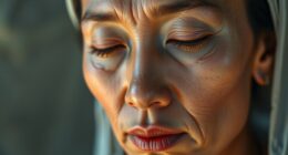 Gesichtsmapping zeigt Ungleichgewichte