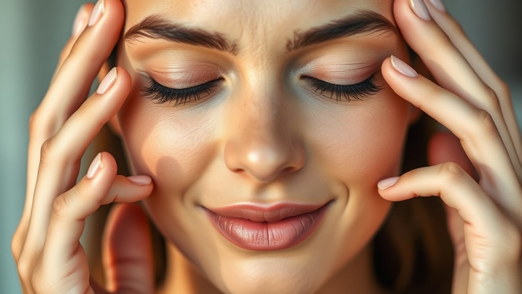 Gesichtsyoga für die Haut