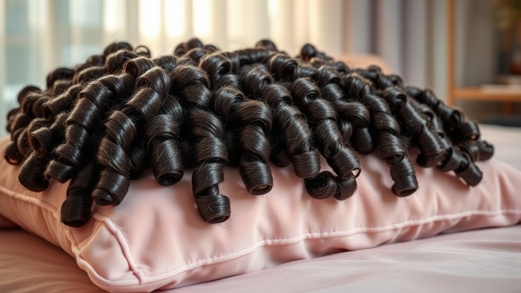 kostenlose, langanhaltende Locken