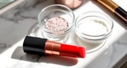 Lippenstift länger haltbar machen