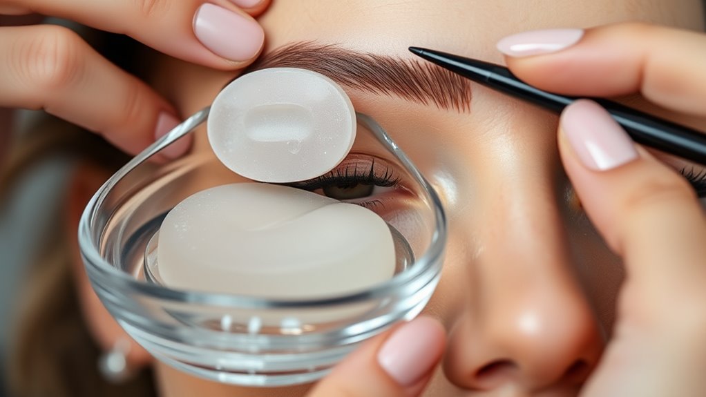 Meisterung des Soap-Brow-Trends