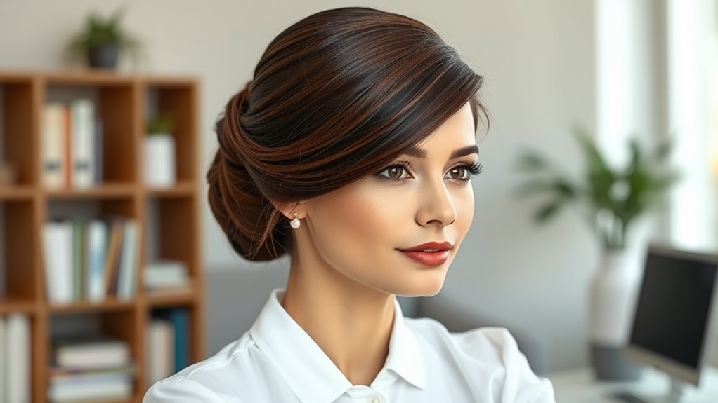 schneller professioneller Dutt