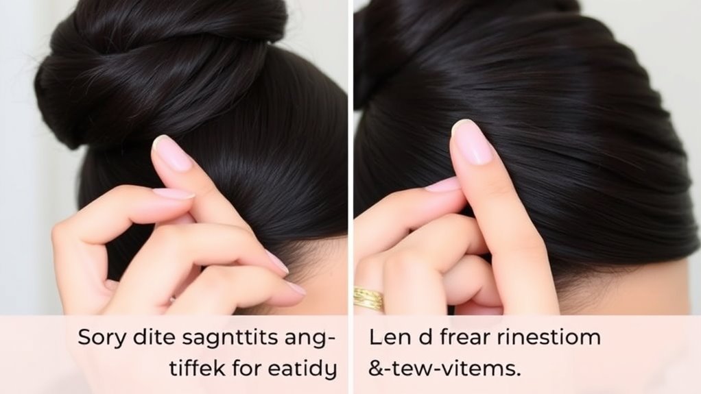 Wiederbeleben flacher Topknot