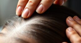 Massages der Kopfhaut für das Haarwachstum