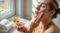 Beruhigende Routine für empfindliche Haut