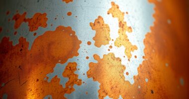 Stopp orange Verfärbung durch Oxidation