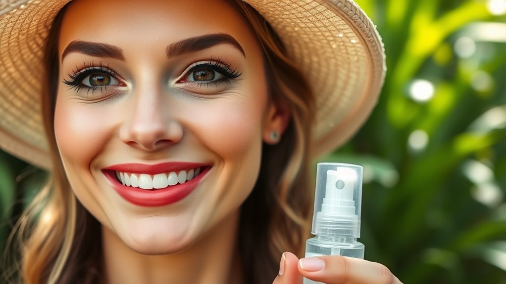 Wetterfeste Make-up-Anwendungstechniken