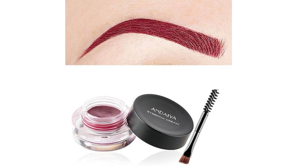 12 color eyebrow pomade