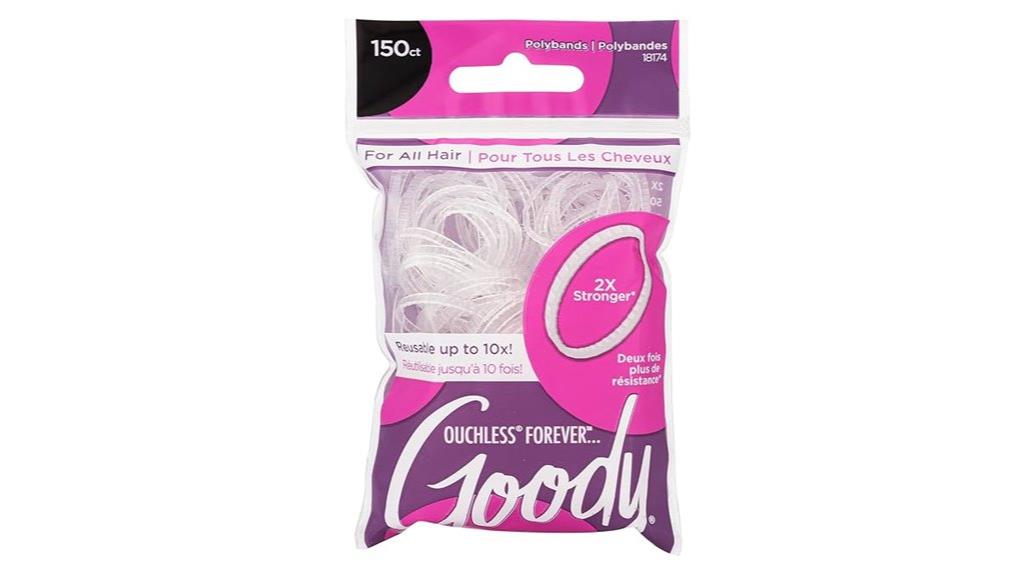 150 durable hair ties