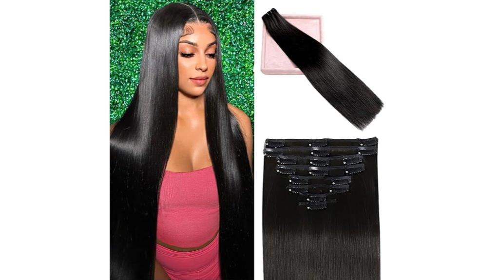 20 inch remy clip ins