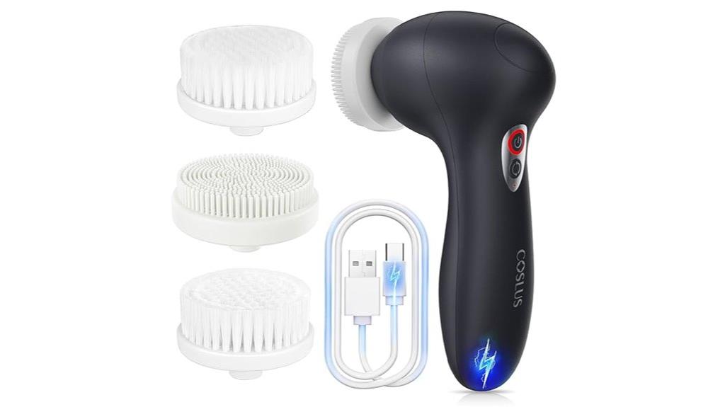 3 in 1 electric face brush