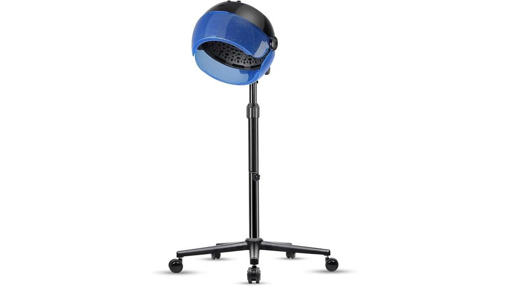 adjustable hooded hair dryer