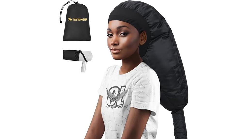 adjustable hooded hair dryer