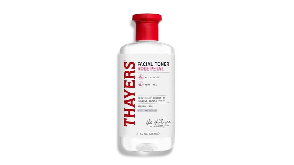 alcohol free rose toner