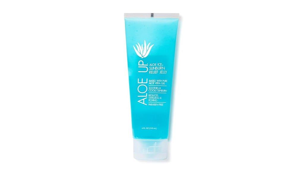 aloe sunburn relief gel