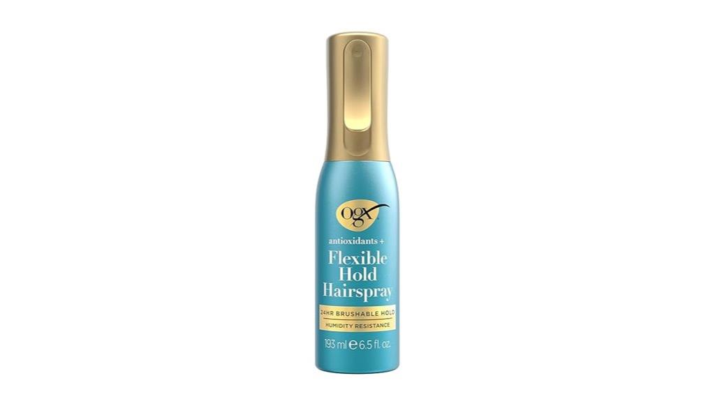 antioxidant flexible hairspray hold