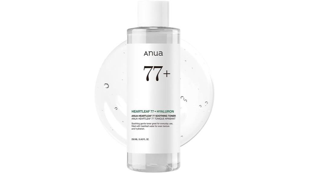 anua heartleaf soothing toner