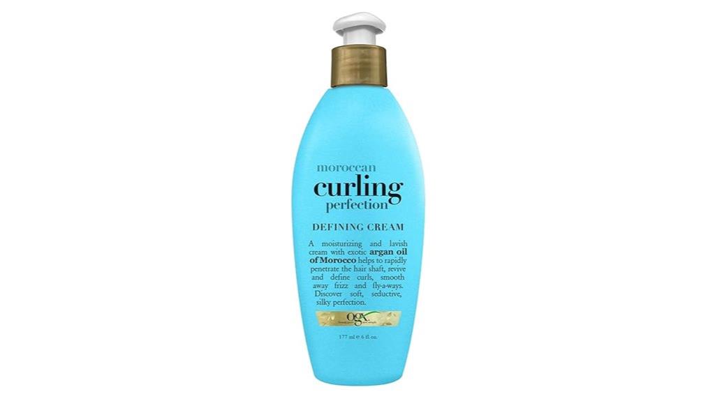 argan oil curl cream