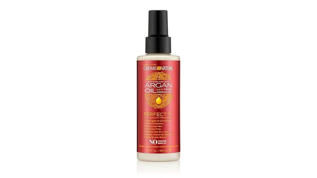 argan oil leave in treatment