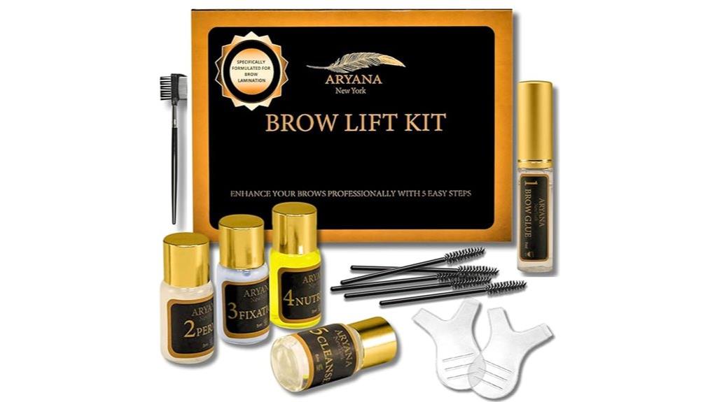 at home eyebrow lamination kit