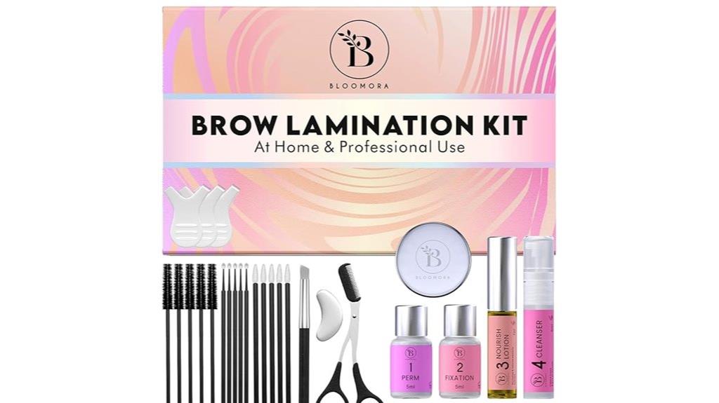 at home eyebrow lamination kit