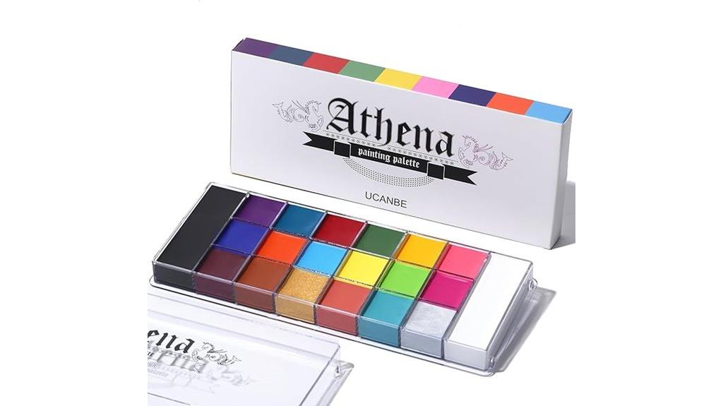 athena face body palette