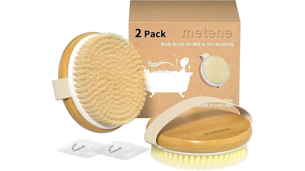 bamboo body brush set